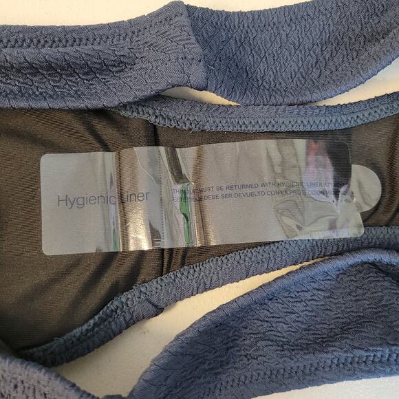 NWT J.Crew Textured Curved Waist Cheeky Bikini Bottom Beach Vacation Size M - Picture 5 of 6